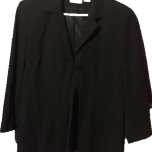 Black Blazer Jacket - Picture 1 of 6